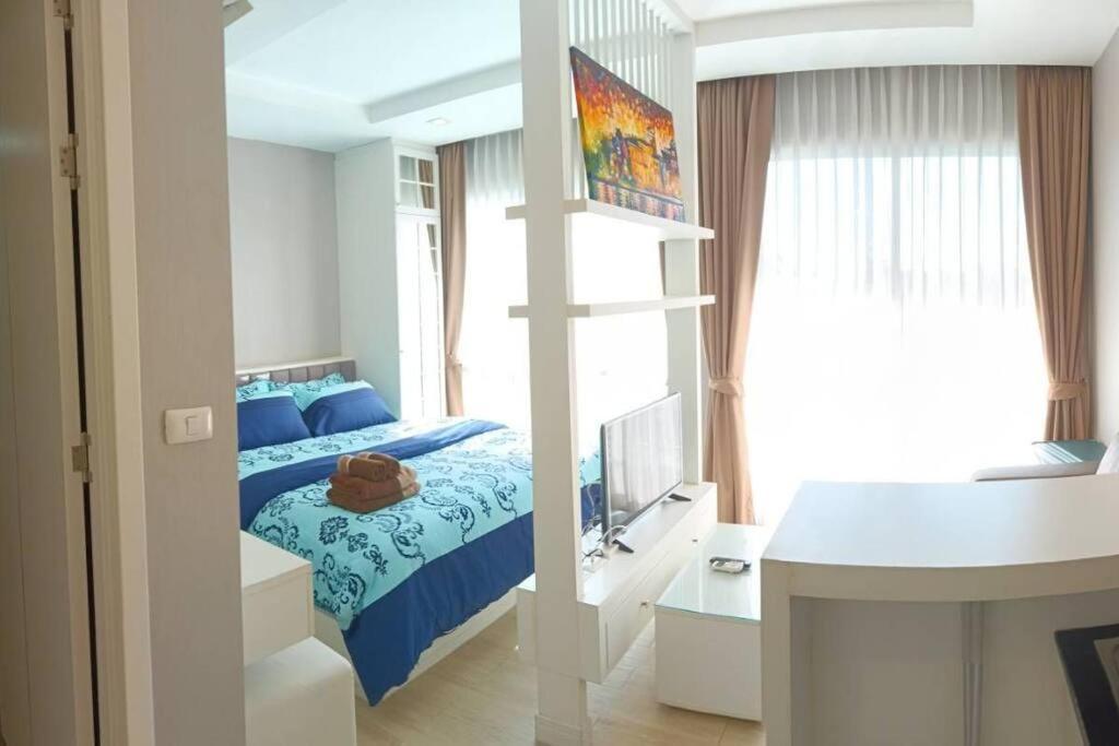 شقة Fluffy Bed And Seaview @Bangsaen المظهر الخارجي الصورة